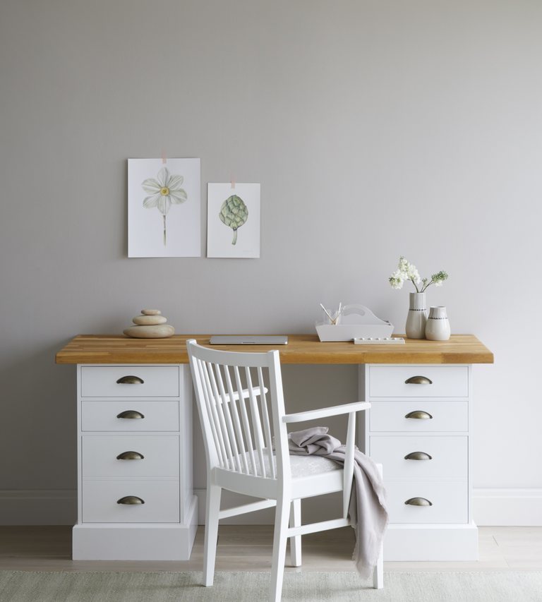 Design your own modular desk with oak top The Dormy House