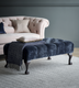 Evesham deep buttoned footstool