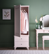 Children's Evesham single two drawer wardrobe