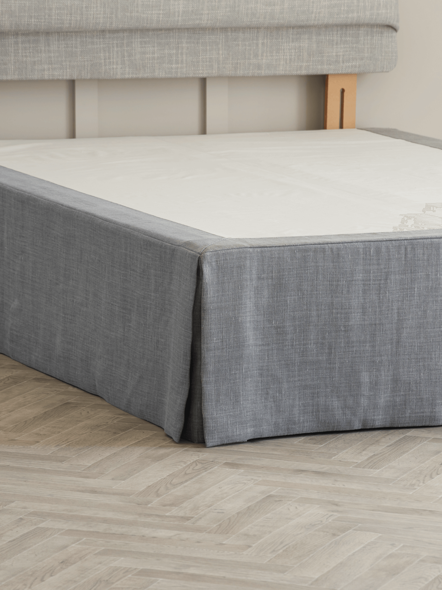 Kick Pleated Valance Bed Valance The Dormy House