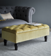 Portland deep buttoned storage footstool