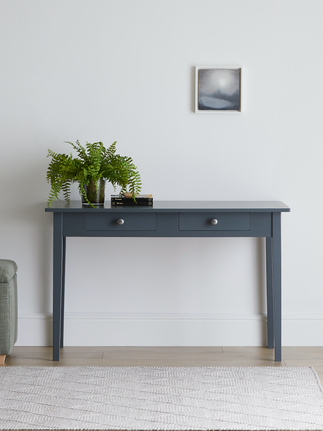 Portland double drawer table