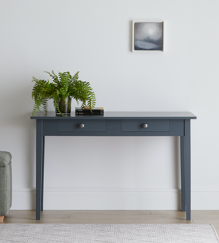 Portland double drawer table