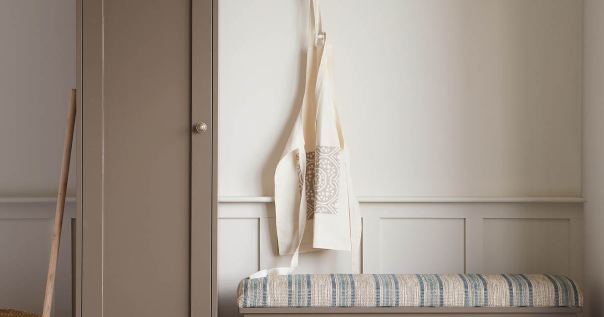 Large Portland utility cupboard The Dormy House