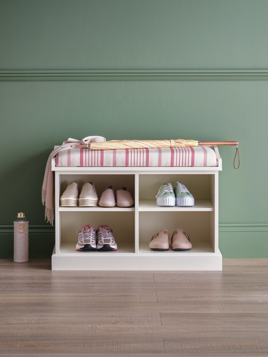 Small shoe storage bench with seat online
