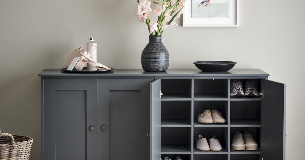 Ripley cupboard with shoe storage The Dormy House