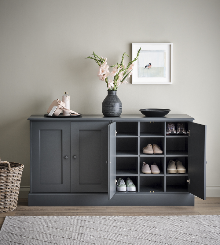 Ripley cupboard with shoe storage