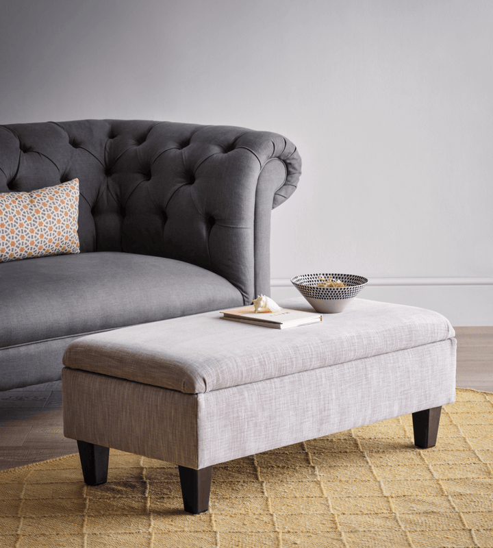 Rochester storage footstool