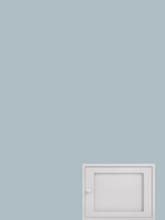 Single base cupboard right hinged
