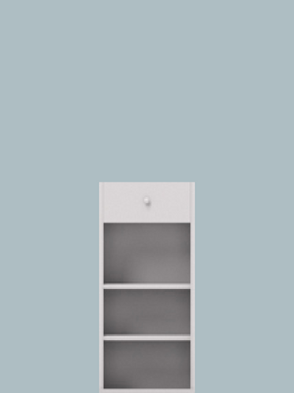 Single low shelves