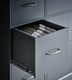 Somersby oak top four drawer low filing cabinet