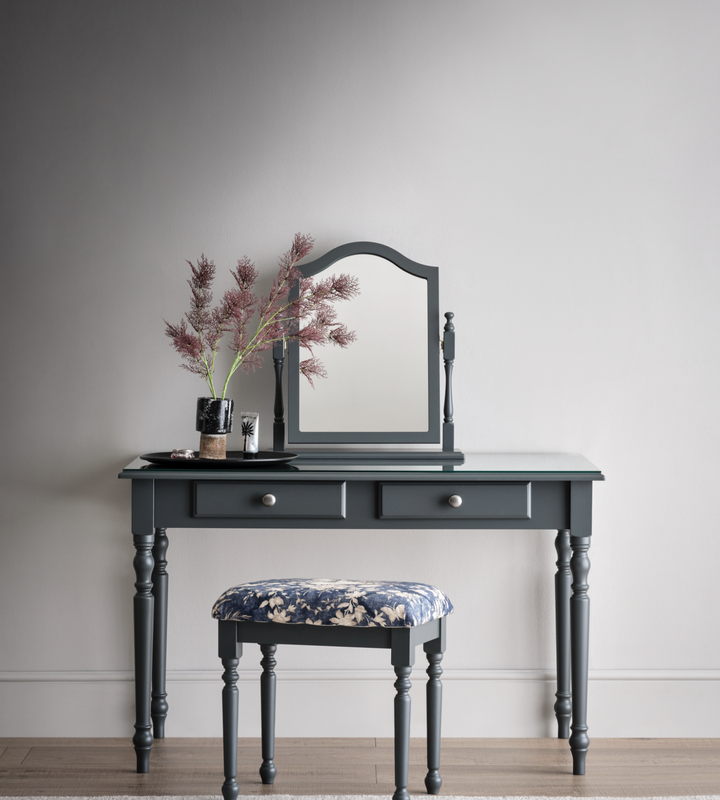 Dressing table sales with two drawers
