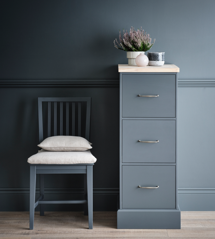 Somersby 3 Drawer Oak Filing Cabinet The Dormy House