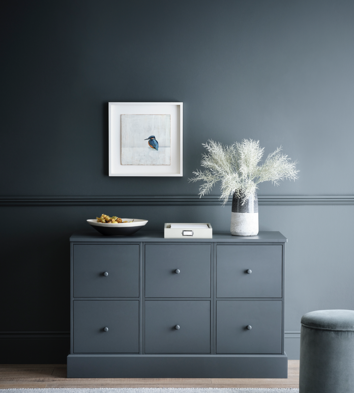 Six shop drawer cabinet