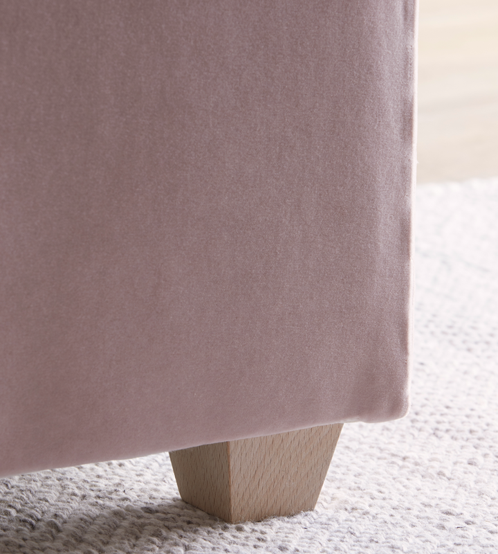 Somersby shallow buttoned ottoman