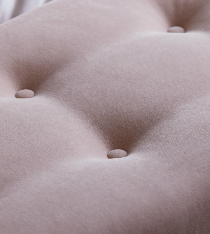 Somersby shallow buttoned ottoman