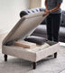 Portland storage footstool