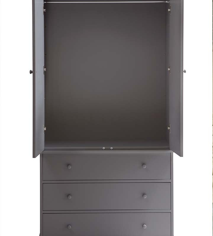 Evesham three drawer wardrobe