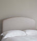 Plain upholstered headboards