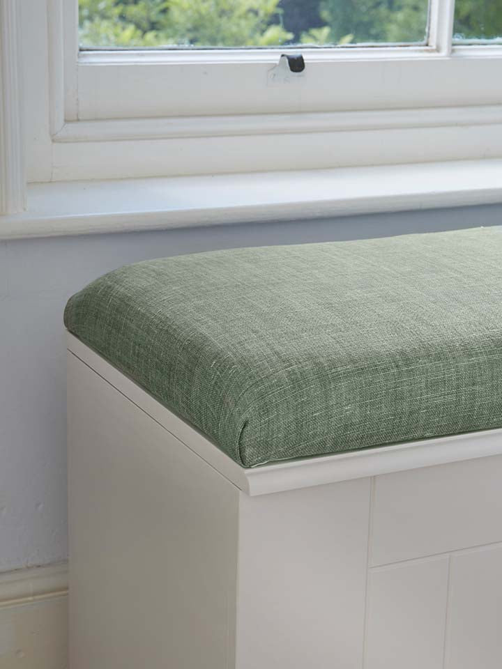 Upholstered Storage Bench Cushions Pads The Dormy House